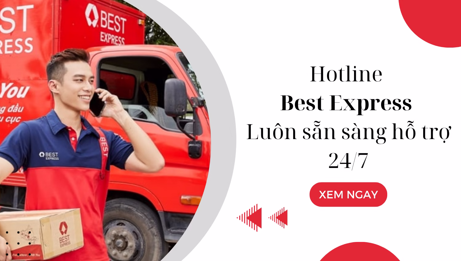 Hotline Best Express – Luôn sẵn sàng hỗ trợ 24/7