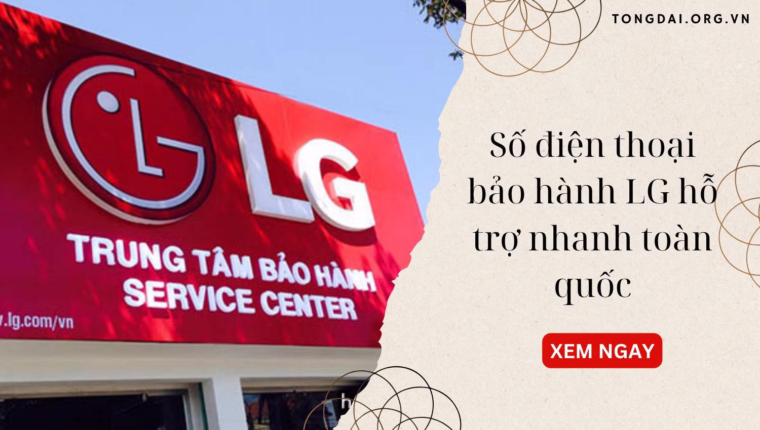 Số điện thoại bảo hành LG hỗ trợ nhanh toàn quốc