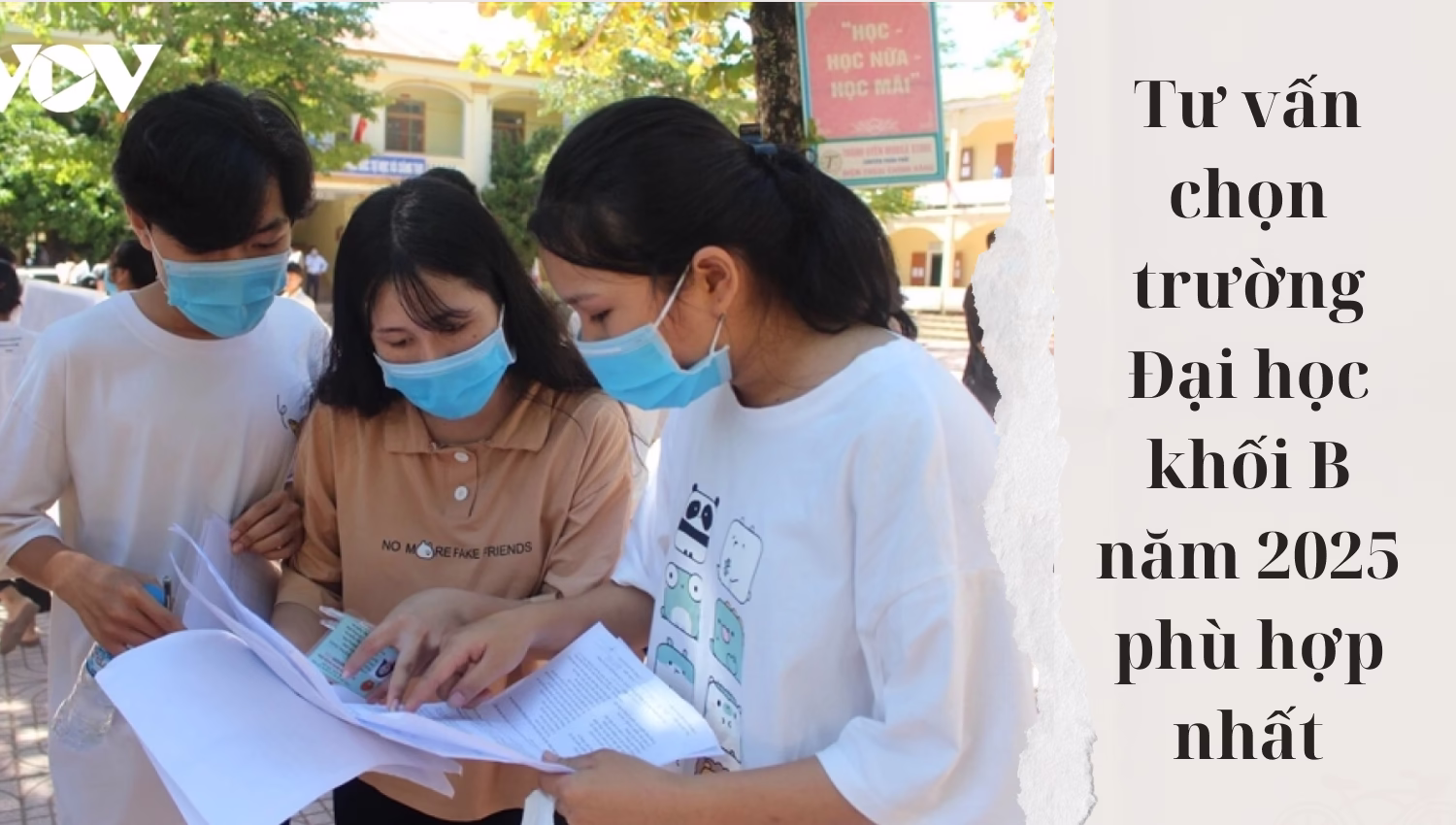 Tư vấn chọn trường Đại học khối B năm 2025 phù hợp nhất