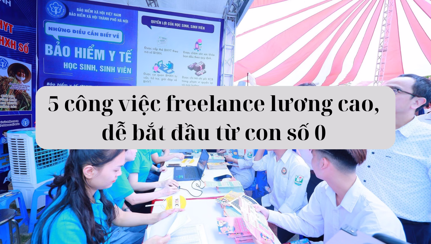 5 công việc freelance lương cao, dễ bắt đầu từ con số 0