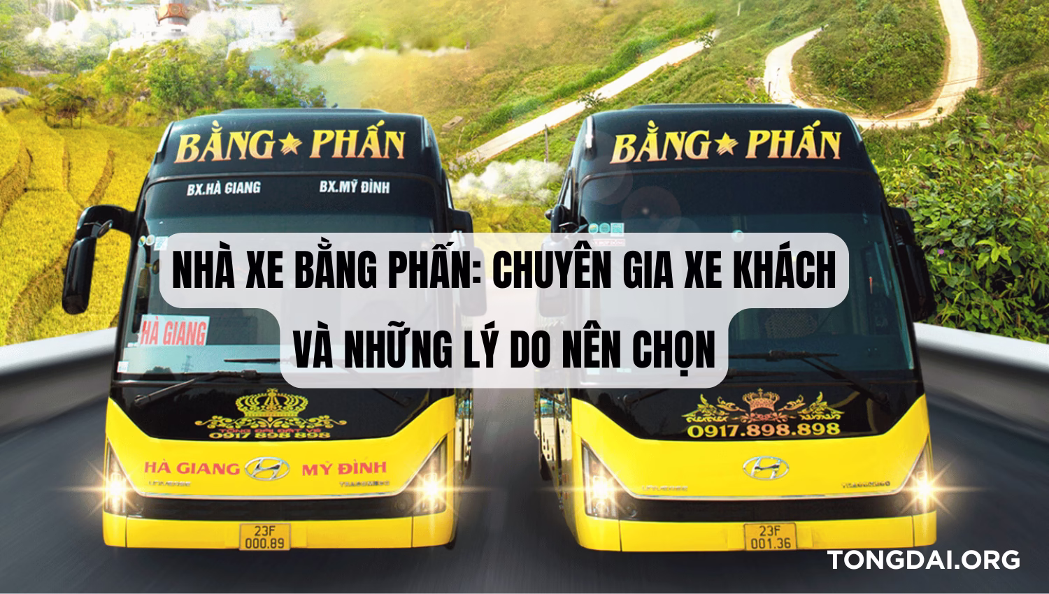 Nhà xe Bằng Phấn: Chuyên gia xe khách và những lý do nên chọn