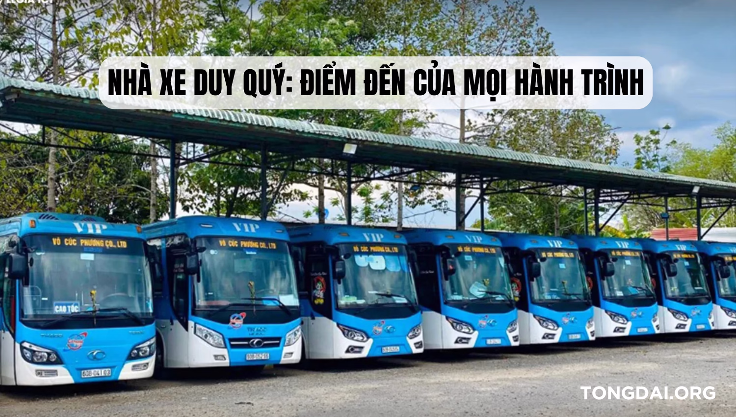 Nhà xe Duy Quý: Điểm đến của mọi hành trình