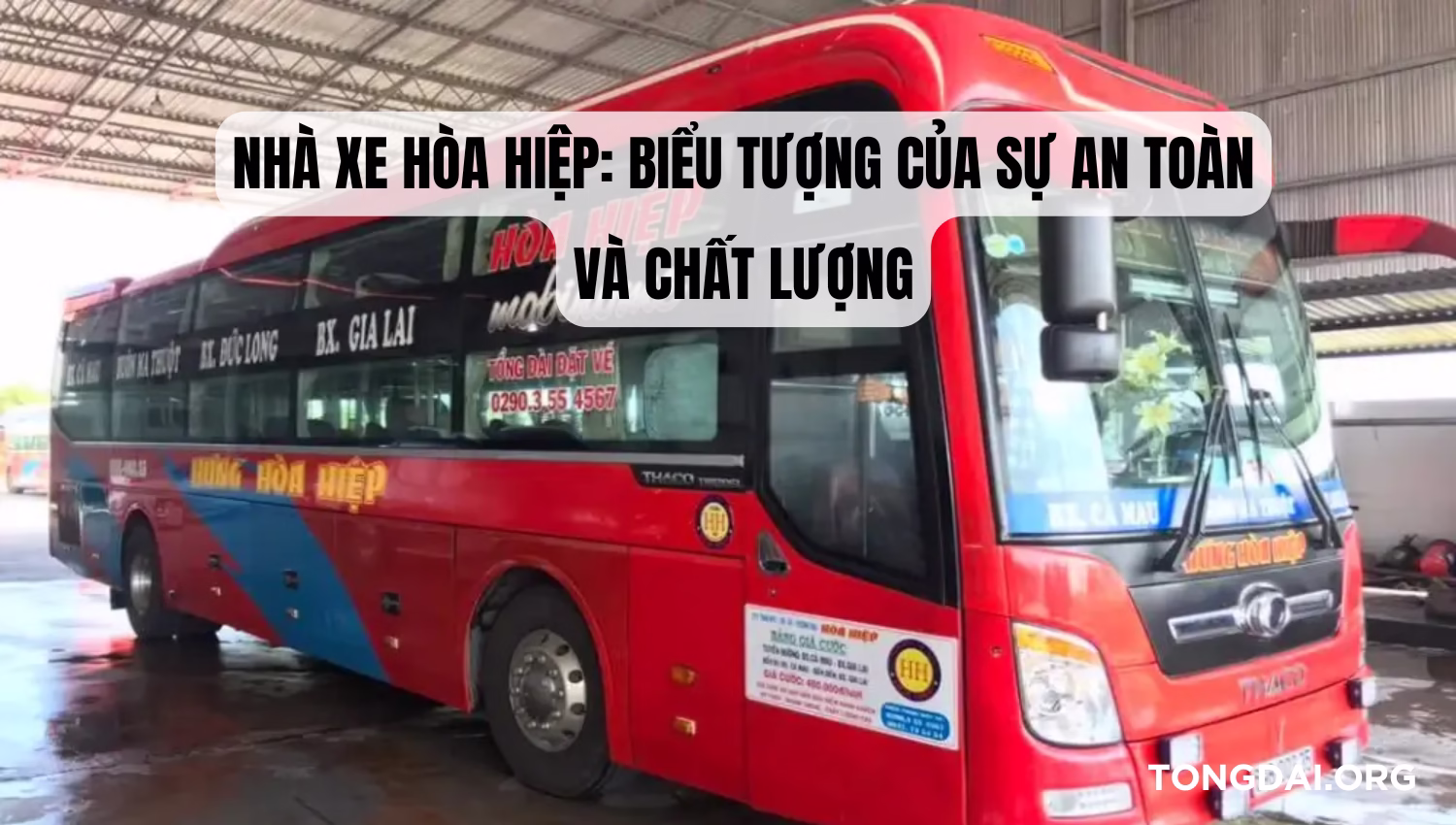 Nhà xe Hòa Hiệp: Biểu tượng của sự an toàn và chất lượng