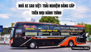 Nhà xe Sao Việt Trải nghiệm đẳng cấp trên mọi hành trình