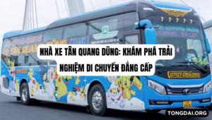 Nhà xe Tân Quang Dũng Khám phá trải nghiệm di chuyển đẳng cấp