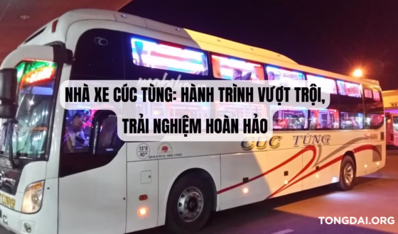 Nhà Xe Cúc Tùng: Hành Trình Vượt Trội, Trải Nghiệm Hoàn Hảo