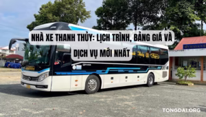Nhà xe Thanh Thủy Lịch trình, bảng giá và dịch vụ mới nhất
