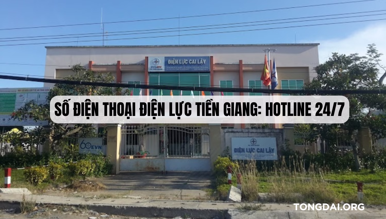 Số Điện Thoại Điện Lực Tiền Giang: Hotline 24/7